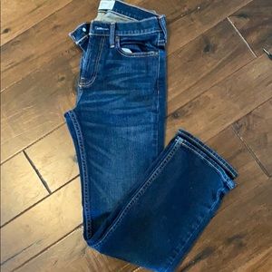 Abercrombie straight leg jeans 11/12